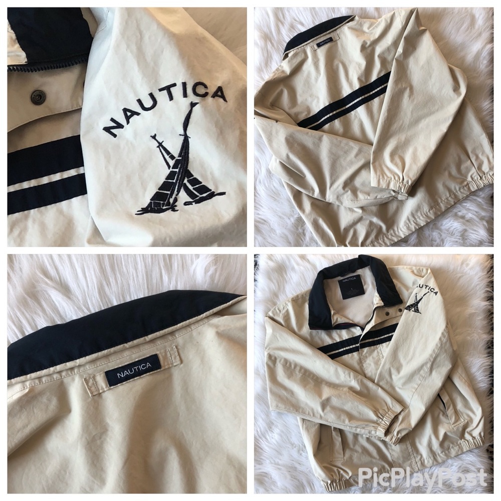 NAUTICA JACKET MENS LIKE NEW ⛵️ - Picture 2 of 8